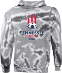Tie-Dye Hoodies - USYS TN State Cup (w1/2) 2026 (Red & Navy)