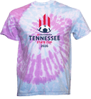 Tie-Dye Short Sleeves - USYS TN State Cup (w1/2) 2026 (Red & Navy)