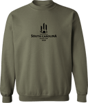 Crew Sweatshirt - USYS SC State Cup Spring 2026 (Full Black)