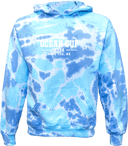 Tie-Dye Hoodies - Seacoast Ocean Cup 2026 (White Wordmark)