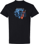 Short Sleeves - PVSC Battle At The Beach 2026(Tall Vertical Navy)