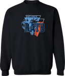 Crew Sweatshirt - PVSC Battle At The Beach 2026(Tall Vertical Navy)