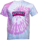 Tie-Dye Short Sleeves - Prep, Rec and Novice Nationals 2026