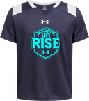 Under Armour Big Win Flag Jersey - UA Rise Girls Session l 2026 (Bright Blue)