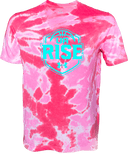 Under Armour Athletics Short Sleeve Tie-Dye - UA Rise Girls Session l 2026 (Bright Blue)