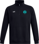 Under Armour Rival Fleece ¼ Zip - UA Rise Girls Session l 2026 (Bright Blue)