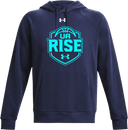 Under Armour Rival Fleece Hoodie - UA Rise Girls Session l 2026 (Bright Blue)