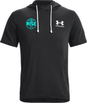 Under Armour Rival Terry Short-sleeve Hoodie - UA Rise Girls Session l 2026 (Bright Blue)