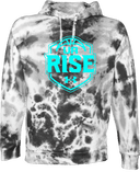 Under Armour Rival Fleece Hoodie Tie-Dye - UA Rise Girls Session l 2026 (Bright Blue)