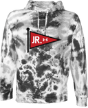 Under Armour Rival Fleece Hoodie Tie-Dye - Junior Tour - Black Flag