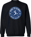 Crew Sweatshirt - Rise To Glory Invitational with Brody Malone 2027 (Blue)