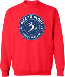 Crew Sweatshirt - Rise To Glory Invitational with Brody Malone 2027 (Blue)