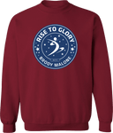 Crew Sweatshirt - Rise To Glory Invitational with Brody Malone 2027 (Blue)
