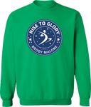 Crew Sweatshirt - Rise To Glory Invitational with Brody Malone 2027 (Blue)