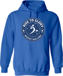 Hoodies - Rise To Glory Invitational with Brody Malone 2027 (Blue)