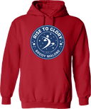 Hoodies - Rise To Glory Invitational with Brody Malone 2027 (Blue)