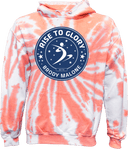 Tie-Dye Hoodies - Rise To Glory Invitational with Brody Malone 2027 (Blue)