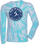Tie-Dye Long Sleeves - Rise To Glory Invitational with Brody Malone 2027 (Blue)