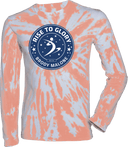 Tie-Dye Long Sleeves - Rise To Glory Invitational with Brody Malone 2027 (Blue)