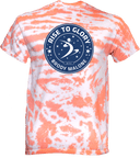 Tie-Dye Short Sleeves - Rise To Glory Invitational with Brody Malone 2027 (Blue)