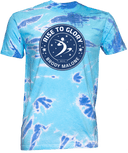 Tie-Dye Short Sleeves - Rise To Glory Invitational with Brody Malone 2027 (Blue)