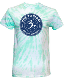Tie-Dye Short Sleeves - Rise To Glory Invitational with Brody Malone 2027 (Blue)