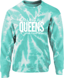 Crew Sweatshirt - Calling All Queens Invitational with Chae Campbell 2027 (White Wordmark)