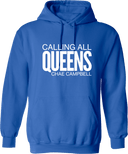 Hoodies - Calling All Queens Invitational with Chae Campbell 2027 (White Wordmark)