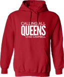 Hoodies - Calling All Queens Invitational with Chae Campbell 2027 (White Wordmark)