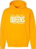 Hoodies - Calling All Queens Invitational with Chae Campbell 2027 (White Wordmark)