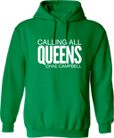 Hoodies - Calling All Queens Invitational with Chae Campbell 2027 (White Wordmark)