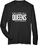 Performance Long Sleeves - Calling All Queens Invitational with Chae Campbell 2027 (White Wordmark)