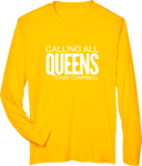 Performance Long Sleeves - Calling All Queens Invitational with Chae Campbell 2027 (White Wordmark)
