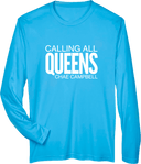 Performance Long Sleeves - Calling All Queens Invitational with Chae Campbell 2027 (White Wordmark)