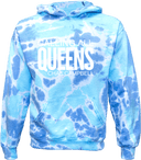 Tie-Dye Hoodies - Calling All Queens Invitational with Chae Campbell 2027 (White Wordmark)