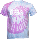 Tie-Dye Short Sleeves - Calling All Queens Invitational with Chae Campbell 2027 (White Wordmark)