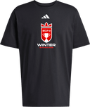 Adidas Cotton T-Shirt - EDP Winter Showcase 2027 (Boys, White)