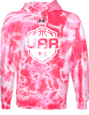 Under Armour Rival Fleece Hoodie Tie-Dye - Girls UAA Session I 2026 (Arctic White)