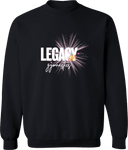 Crew Sweatshirt - Legacy Elite Gymnastics (White)