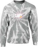 Crew Sweatshirt - Legacy Elite Gymnastics (White)