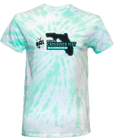 Tie-Dye Short Sleeves - NAL Crossover Fest - Florida  2026(Florida Sunset Shield)
