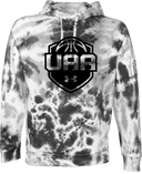 Under Armour Rival Fleece Hoodie Tie-Dye - Boys UAA Session I 2026 (Carbon Black)