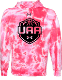 Under Armour Rival Fleece Hoodie Tie-Dye - Boys UAA Session I 2026 (Carbon Black)