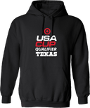 Hoodies - USA CUP Qualifier Texas 2026 - vertical red and white