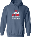 Hoodies - USA CUP Qualifier Texas 2026 - vertical red and white