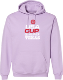 Hoodies - USA CUP Qualifier Texas 2026 - vertical red and white