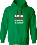 Hoodies - USA CUP Qualifier Texas 2026 - vertical red and white