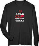 Performance Long Sleeves - USA CUP Qualifier Texas 2026 - vertical red and white