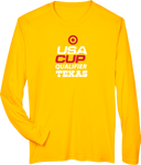 Performance Long Sleeves - USA CUP Qualifier Texas 2026 - vertical red and white