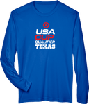 Performance Long Sleeves - USA CUP Qualifier Texas 2026 - vertical red and white